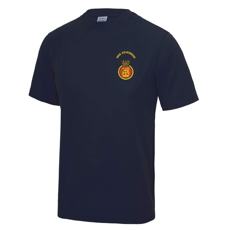HMS Sovereign Polyester T-Shirt