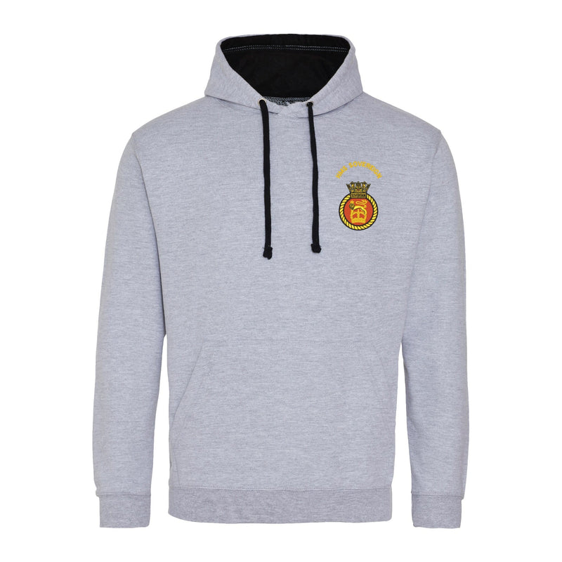 HMS Sovereign Varsity Contrast Hoodie