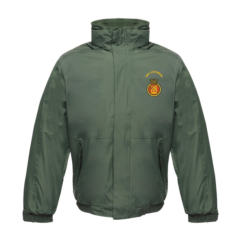 HMS Sovereign Regatta Waterproof Jacket With Hood