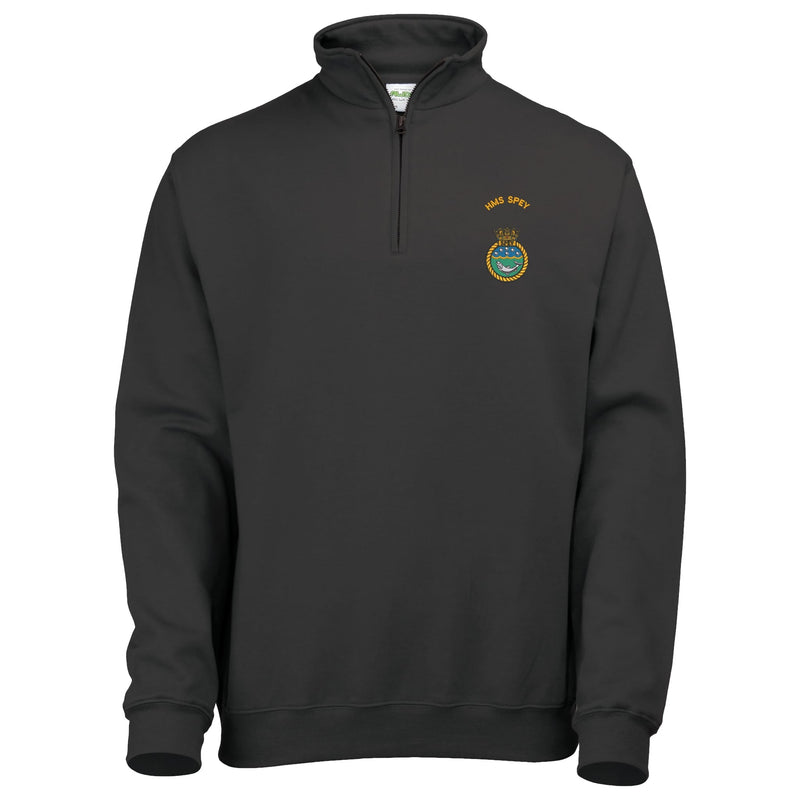 HMS Spey Quarter Zip Sweatshirt