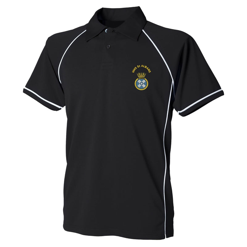 HMS St Albans Performance Polo