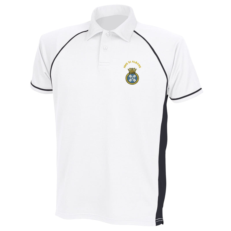 HMS St Albans Performance Polo