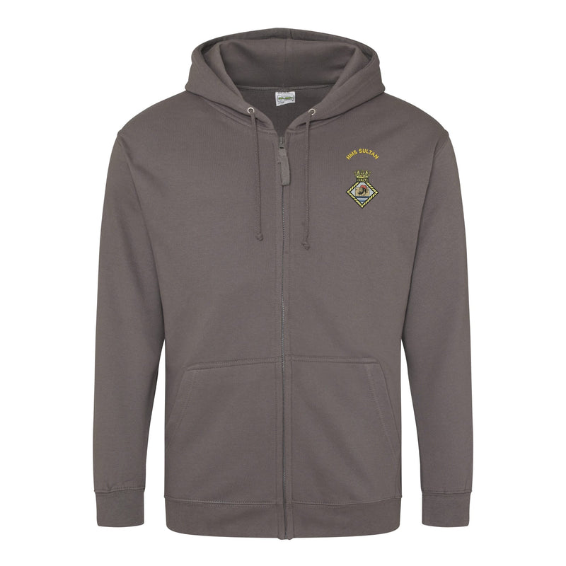 HMS Sultan Zipped Hoodie