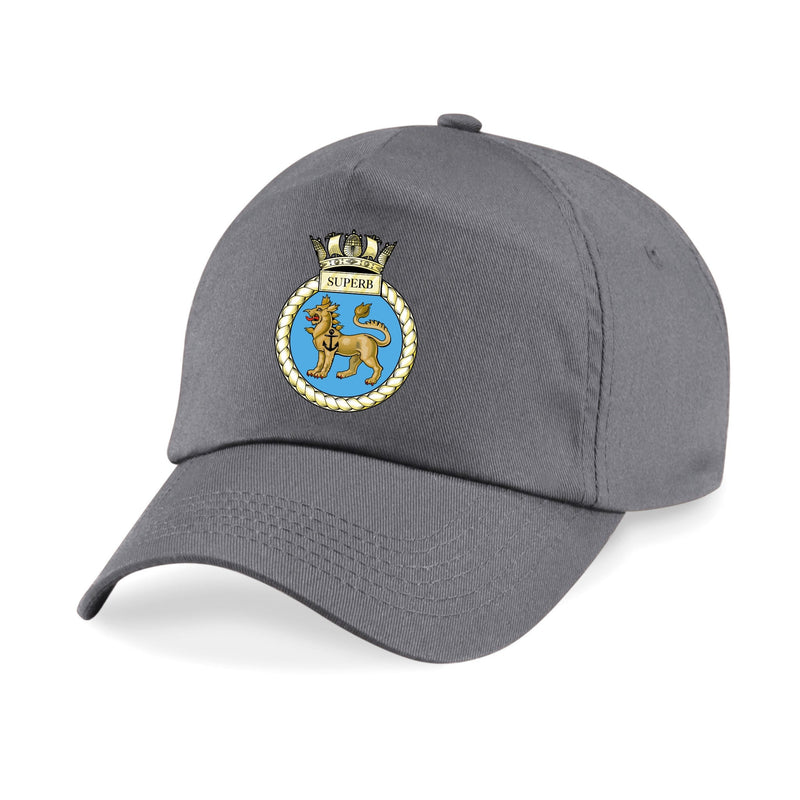 HMS Superb Printed Cap