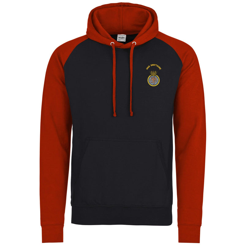 HMS Swiftsure Contrast Hoodie