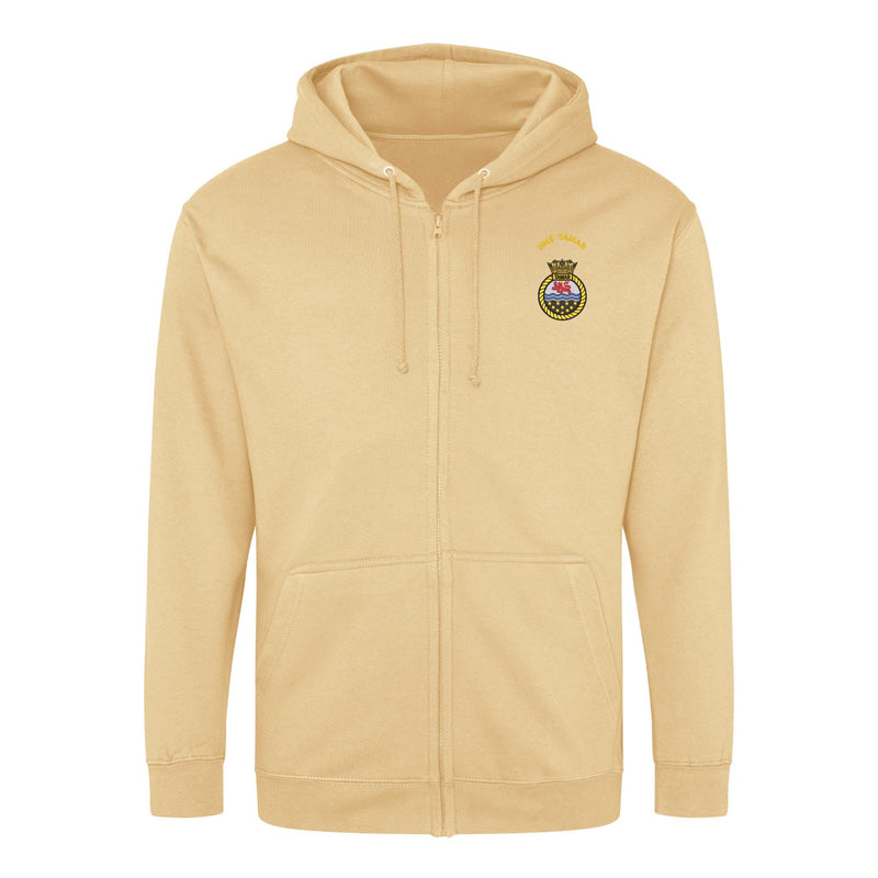 HMS Tamar Zipped Hoodie