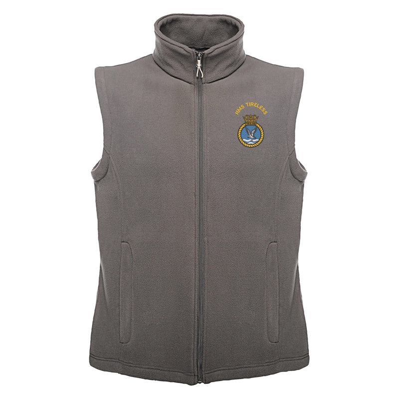HMS Tireless Regatta Fleece Bodywarmer