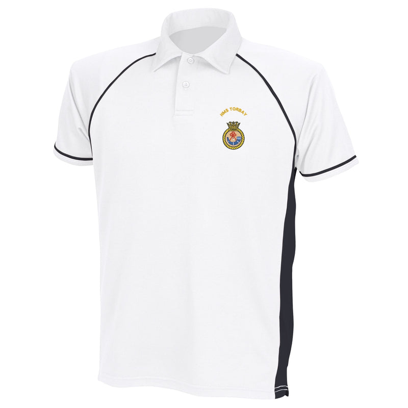 HMS Torbay Performance Polo