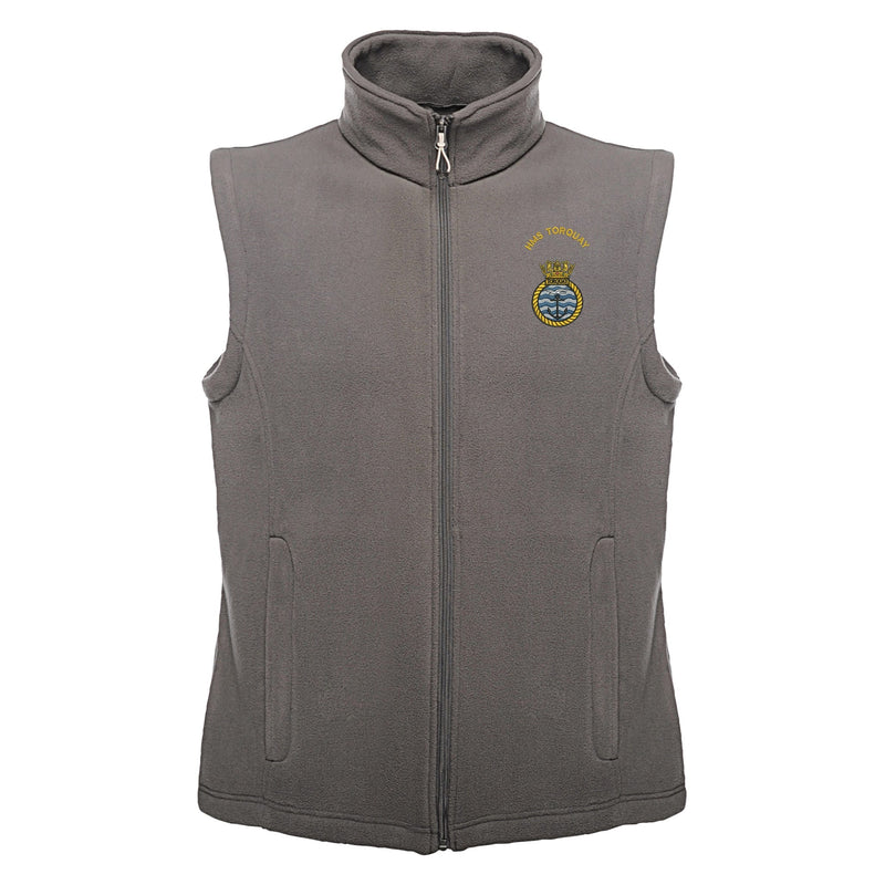 HMS Torquay Regatta Fleece Bodywarmer
