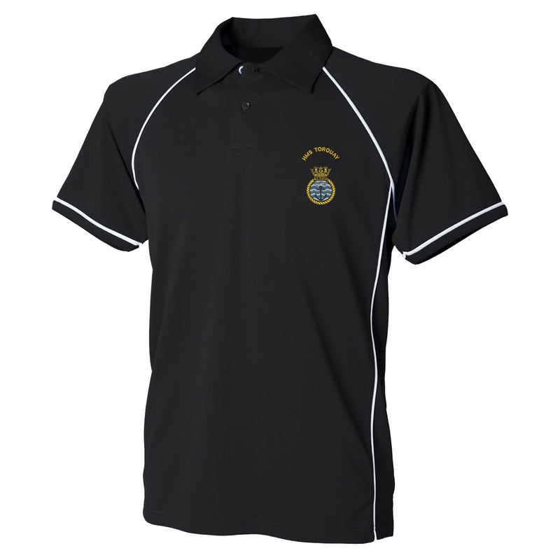 HMS Torquay Performance Polo