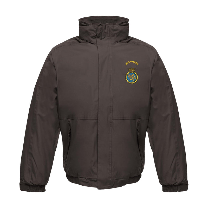 HMS Unseen Regatta Waterproof Jacket With Hood