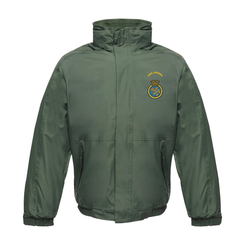 HMS Unseen Regatta Waterproof Jacket With Hood