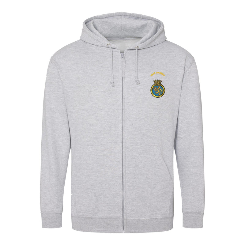 HMS Unseen Zipped Hoodie