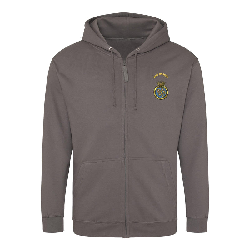 HMS Unseen Zipped Hoodie