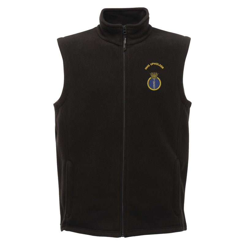 HMS Upholder Regatta Fleece Bodywarmer