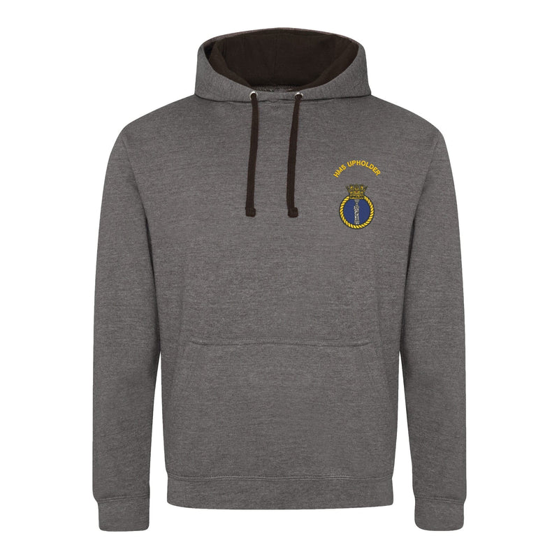 HMS Upholder Varsity Contrast Hoodie