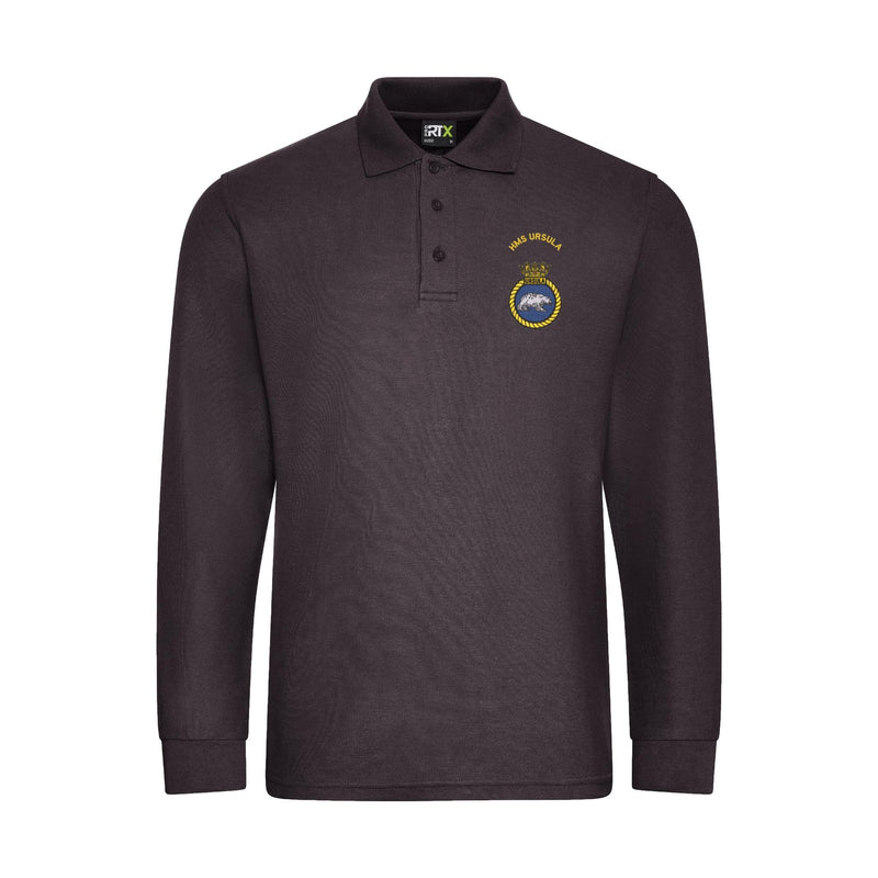 HMS Ursula Long Sleeve Polo Shirt