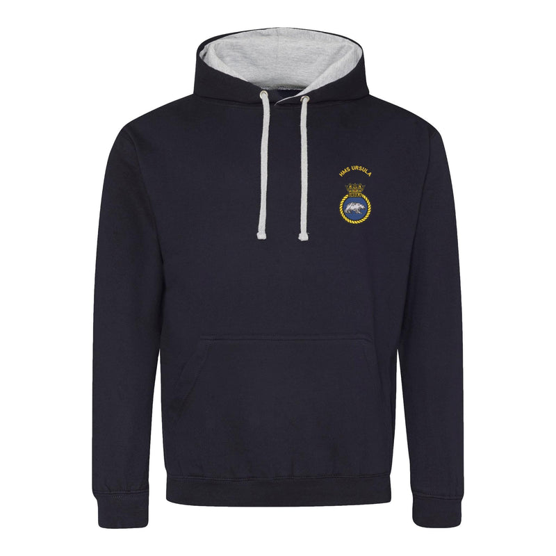 HMS Ursula Varsity Contrast Hoodie