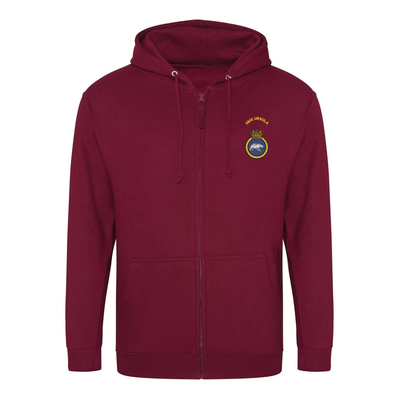 HMS Ursula Zipped Hoodie