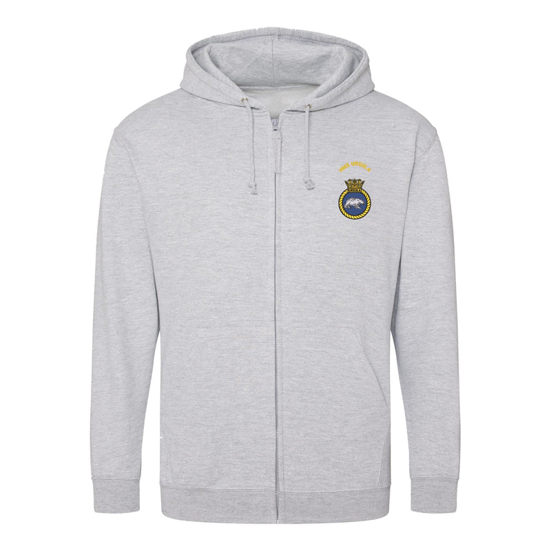HMS Ursula Zipped Hoodie
