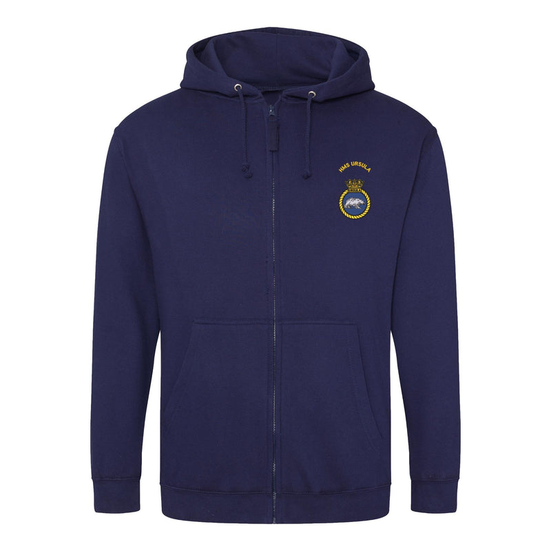 HMS Ursula Zipped Hoodie
