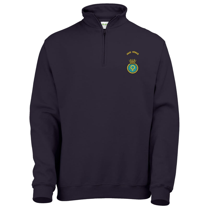 HMS Venus Quarter Zip Sweatshirt