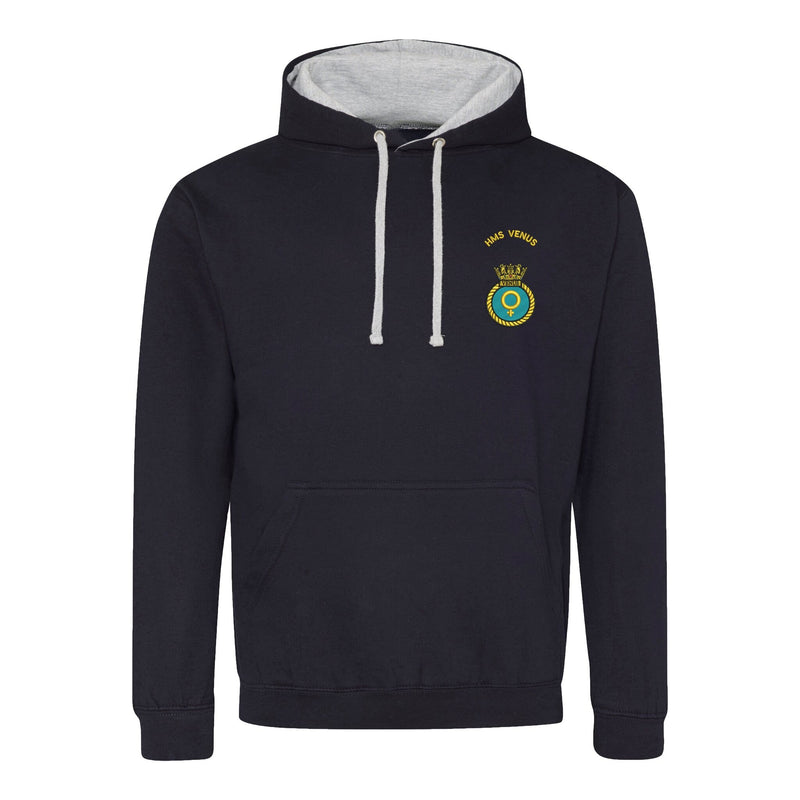 HMS Venus Varsity Contrast Hoodie
