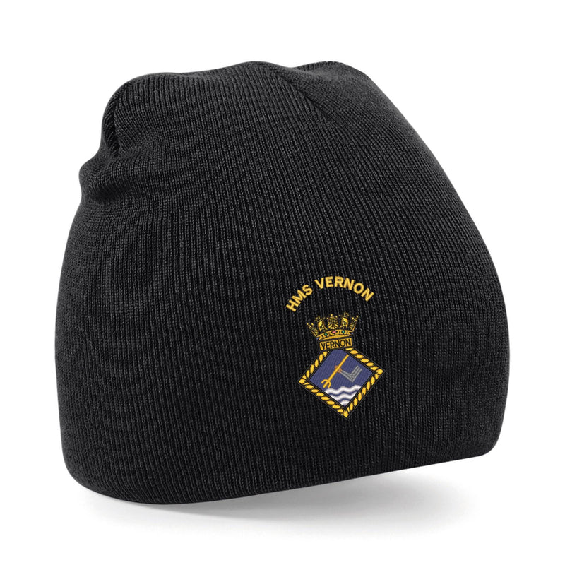 HMS Vernon Beanie Hat