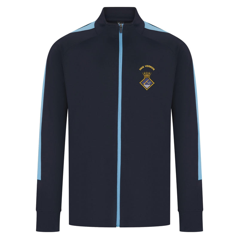 HMS Vernon Knitted Tracksuit Top