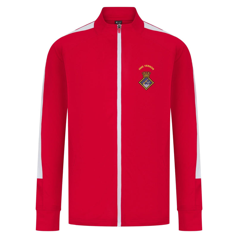 HMS Vernon Knitted Tracksuit Top