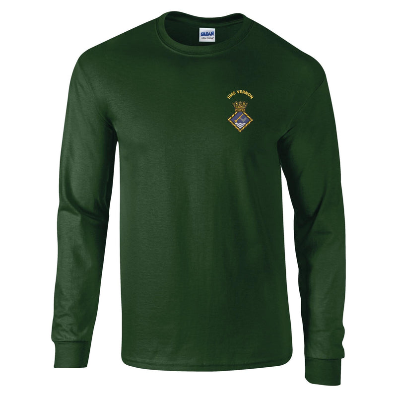 HMS Vernon Long Sleeve T-Shirt