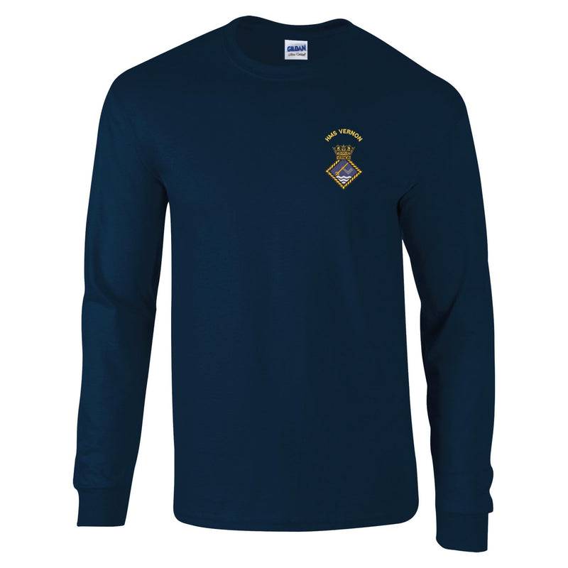 HMS Vernon Long Sleeve T-Shirt
