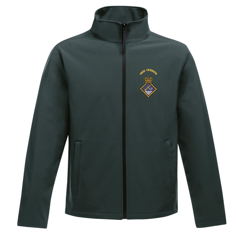 HMS Vernon Regatta Softshell Jacket