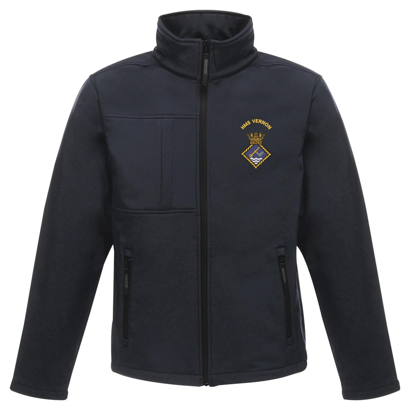 HMS Vernon Regatta Softshell Jacket