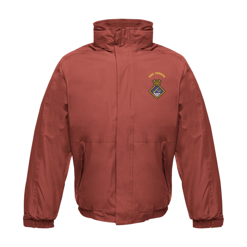 HMS Vernon Regatta Waterproof Jacket With Hood