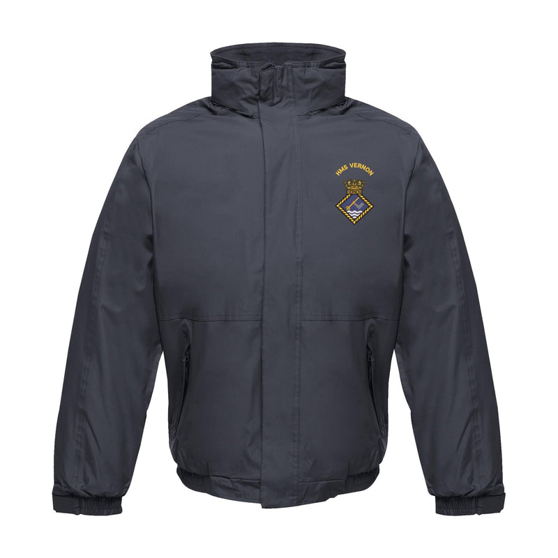 HMS Vernon Regatta Waterproof Jacket With Hood