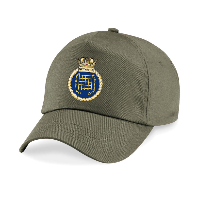 HMS Westminster Printed Cap