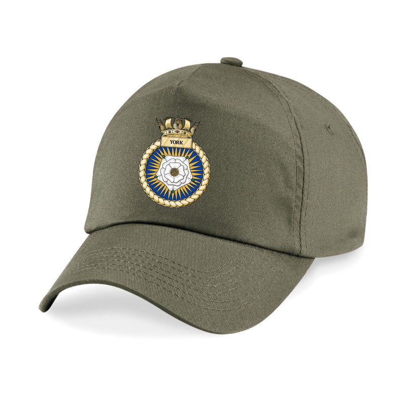 HMS York Printed Cap