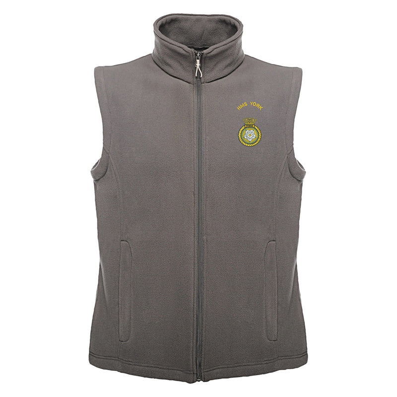 HMS York Regatta Fleece Bodywarmer