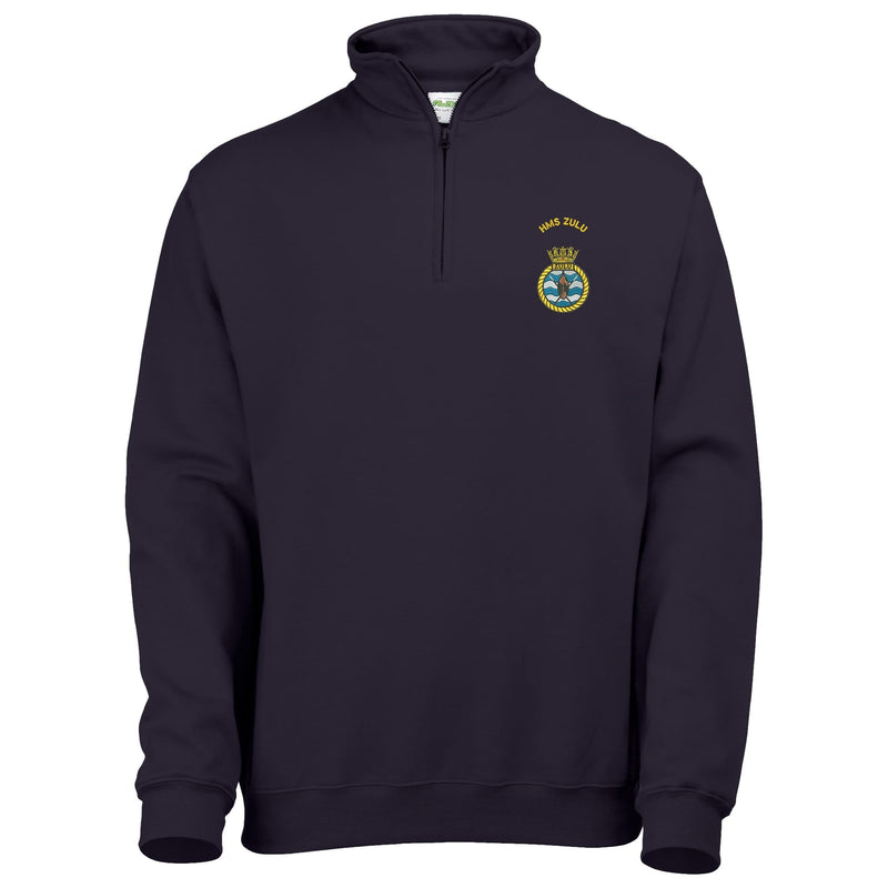 HMS Zulu Quarter Zip Sweatshirt