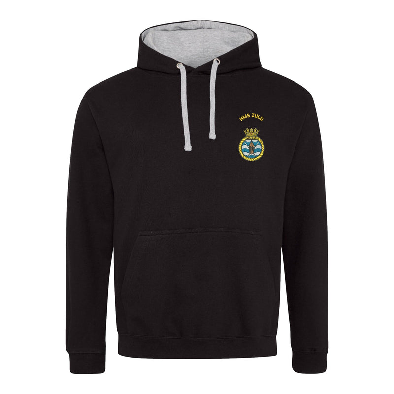 HMS Zulu Varsity Contrast Hoodie