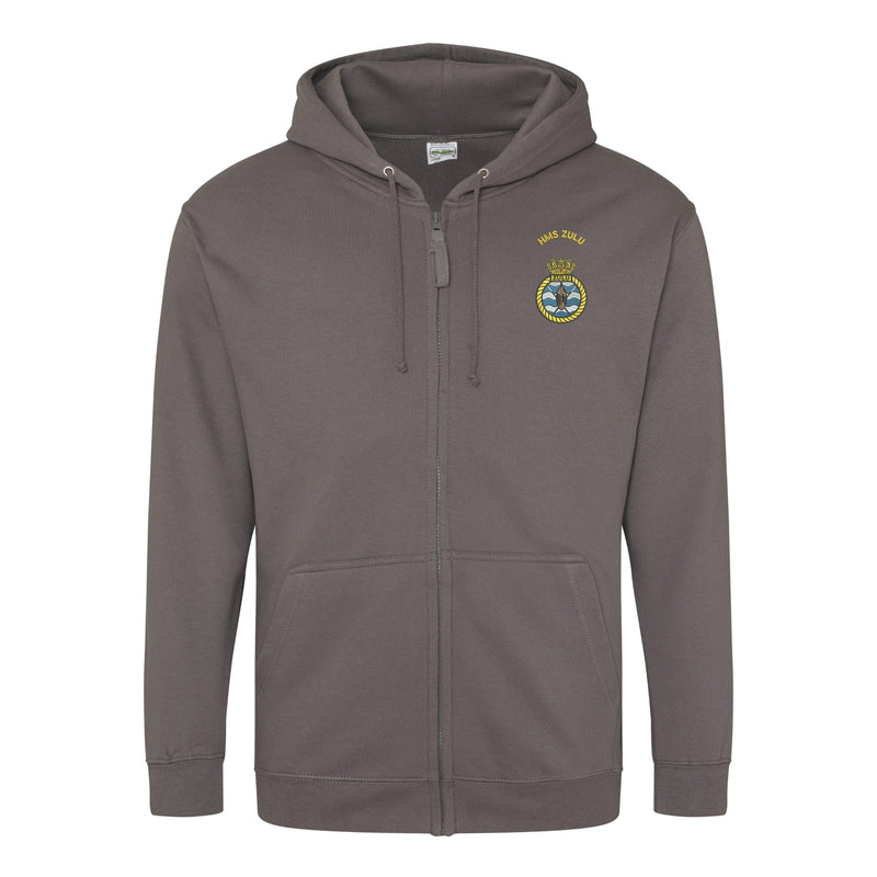 HMS Zulu Zipped Hoodie