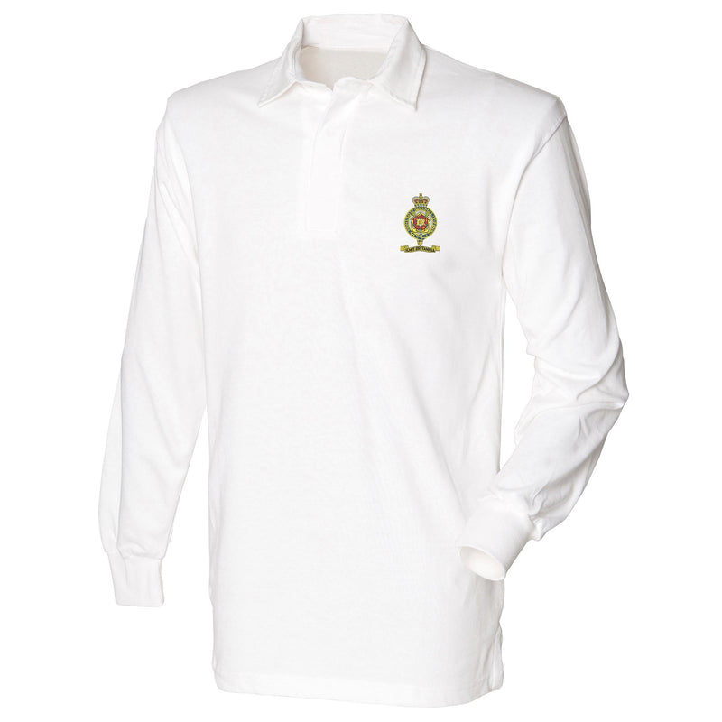 HMY Britannia Front Row Long Sleeve Rugby Shirt