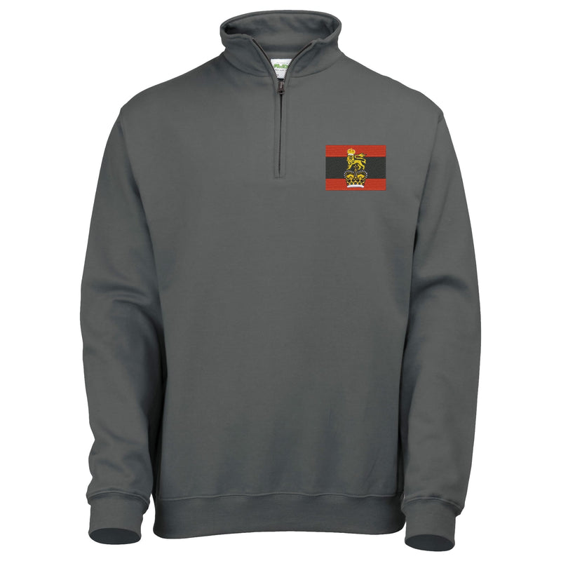 Headquarters of HQ Home Command Quarter Zip Sweatshirt