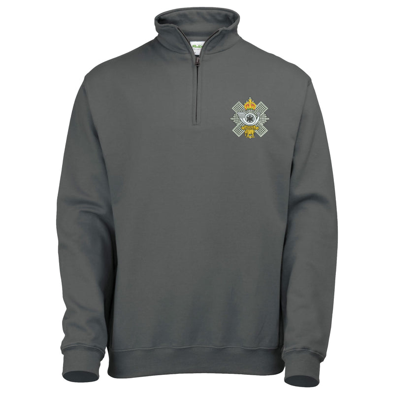 Highland Light Infantry Quarter Zip Sweatshirt