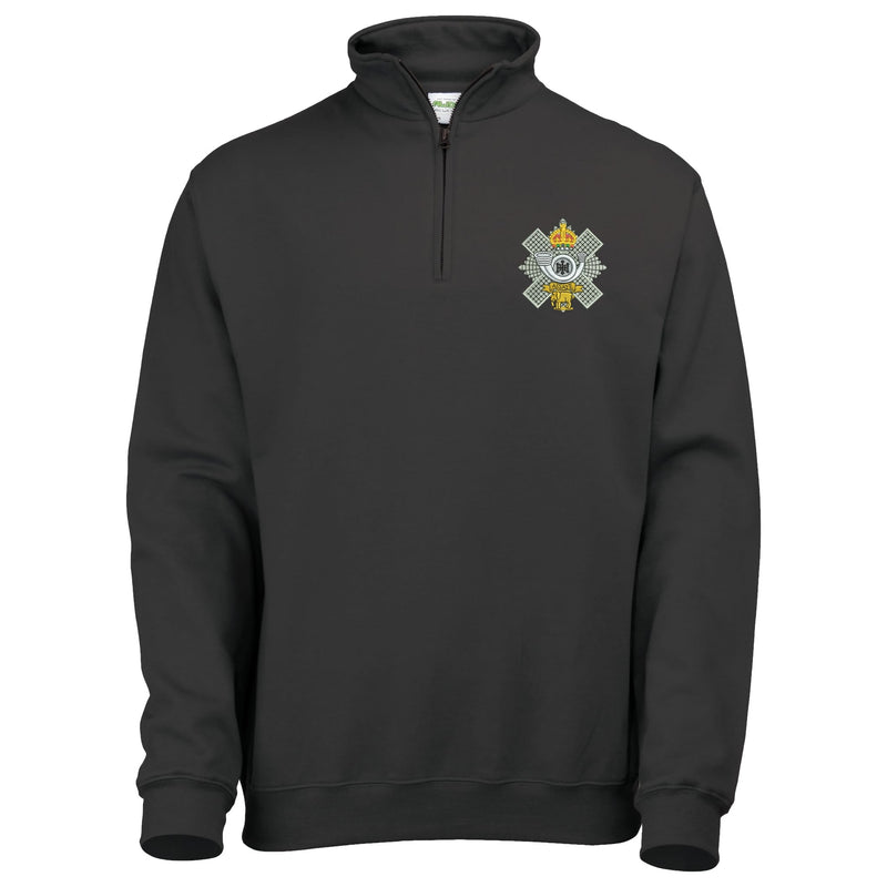 Highland Light Infantry Quarter Zip Sweatshirt