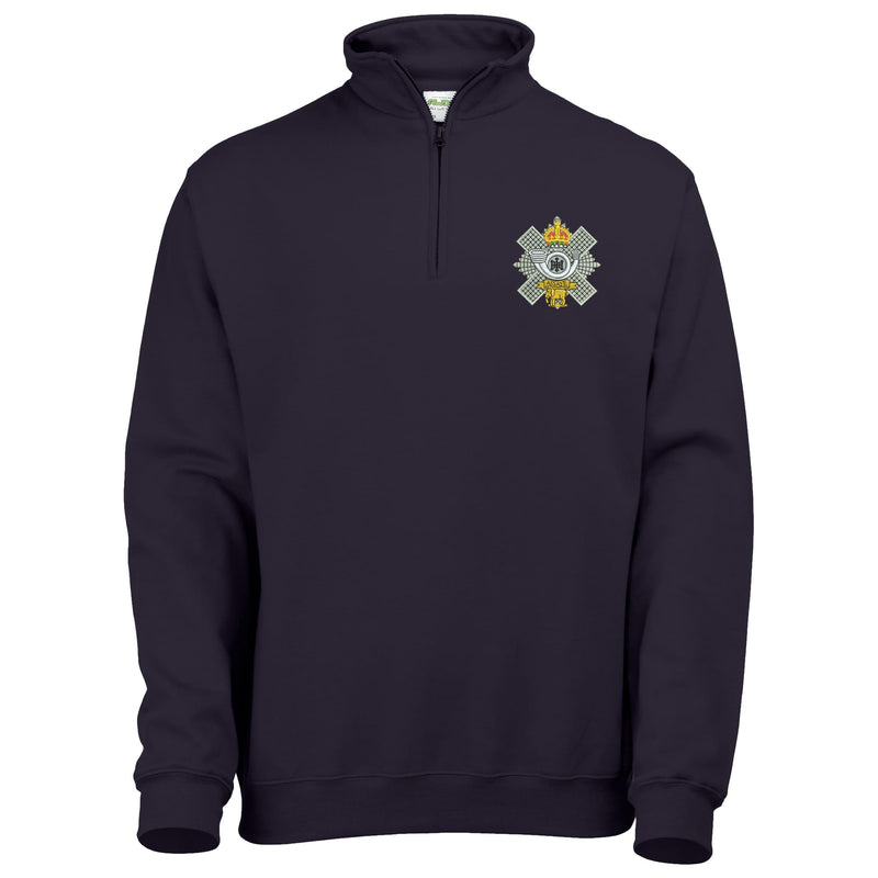 Highland Light Infantry Quarter Zip Sweatshirt