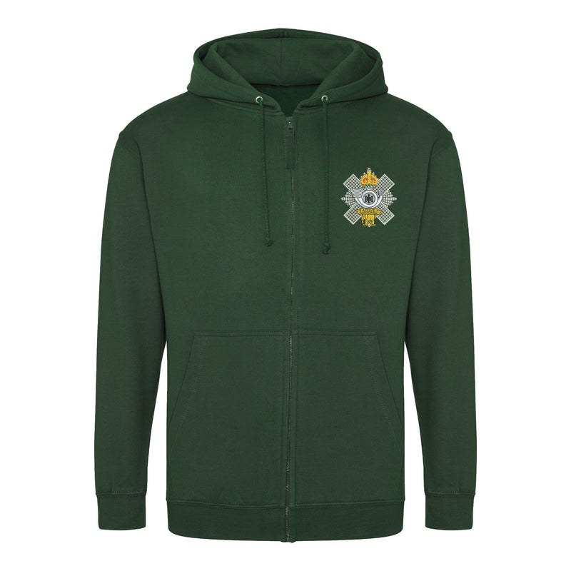 Highland Light Infantry Zipped Hoodie