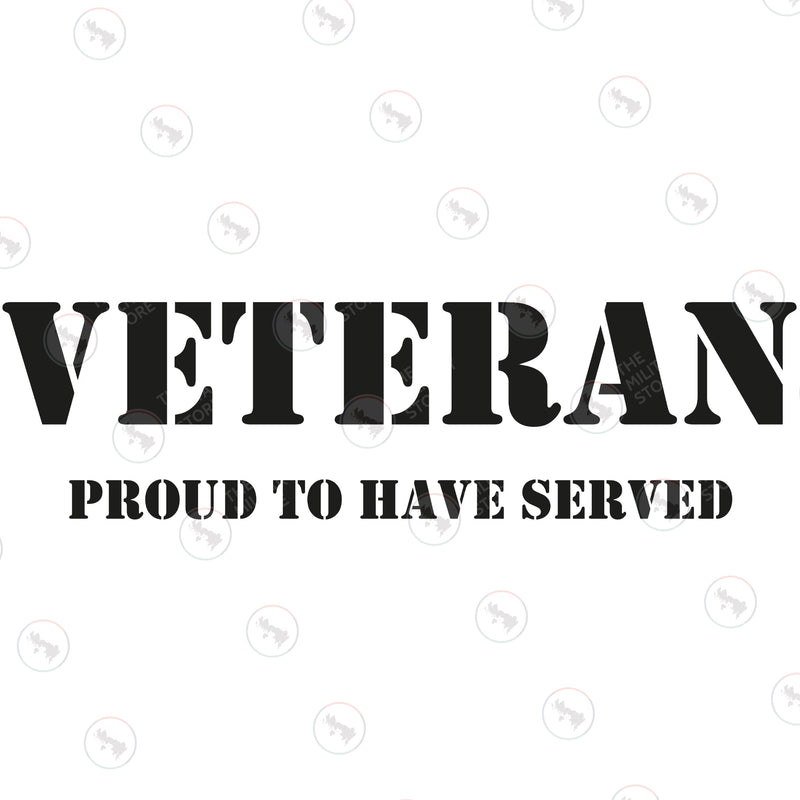 Veteran Printed T-Shirt
