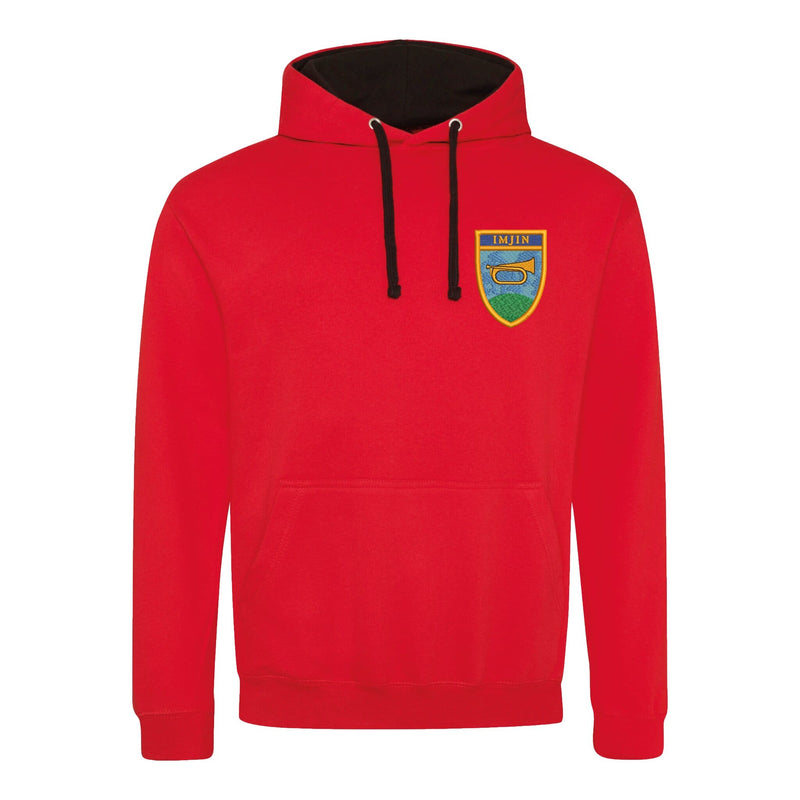Imjin Company Varsity Contrast Hoodie